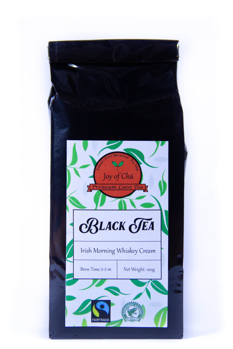 Irish Morning Blend Whiskey Cream Flavoured Black Tea Joy of Chá