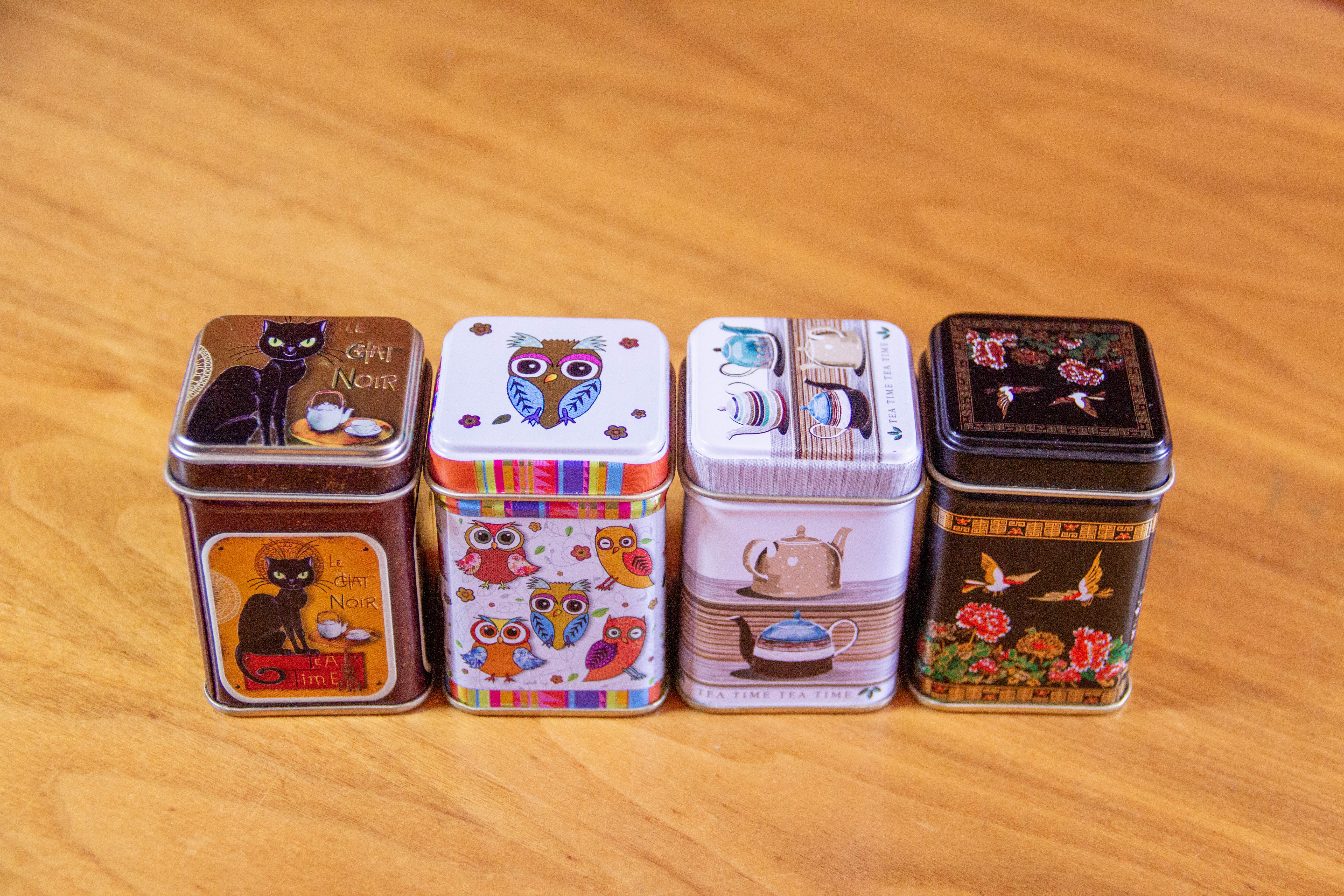 Gift Set/Starter Pack | 4 25g Tins of Unflavoured Loose Tea |