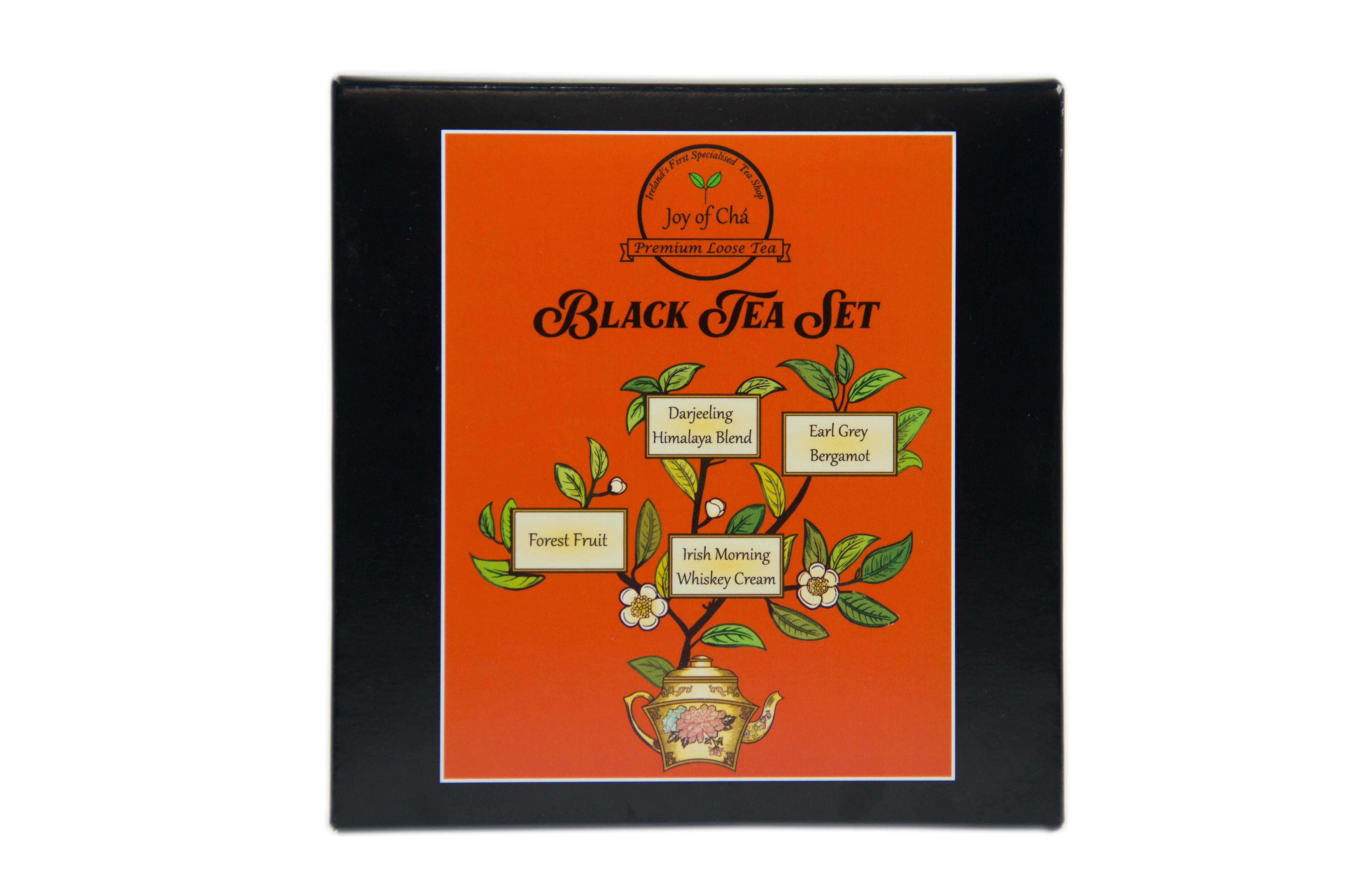 Black Tea Gift Set/Starter Pack 4 40g Tins