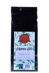 Pear Melissa Aloe Vera Herbal Tea Blend
