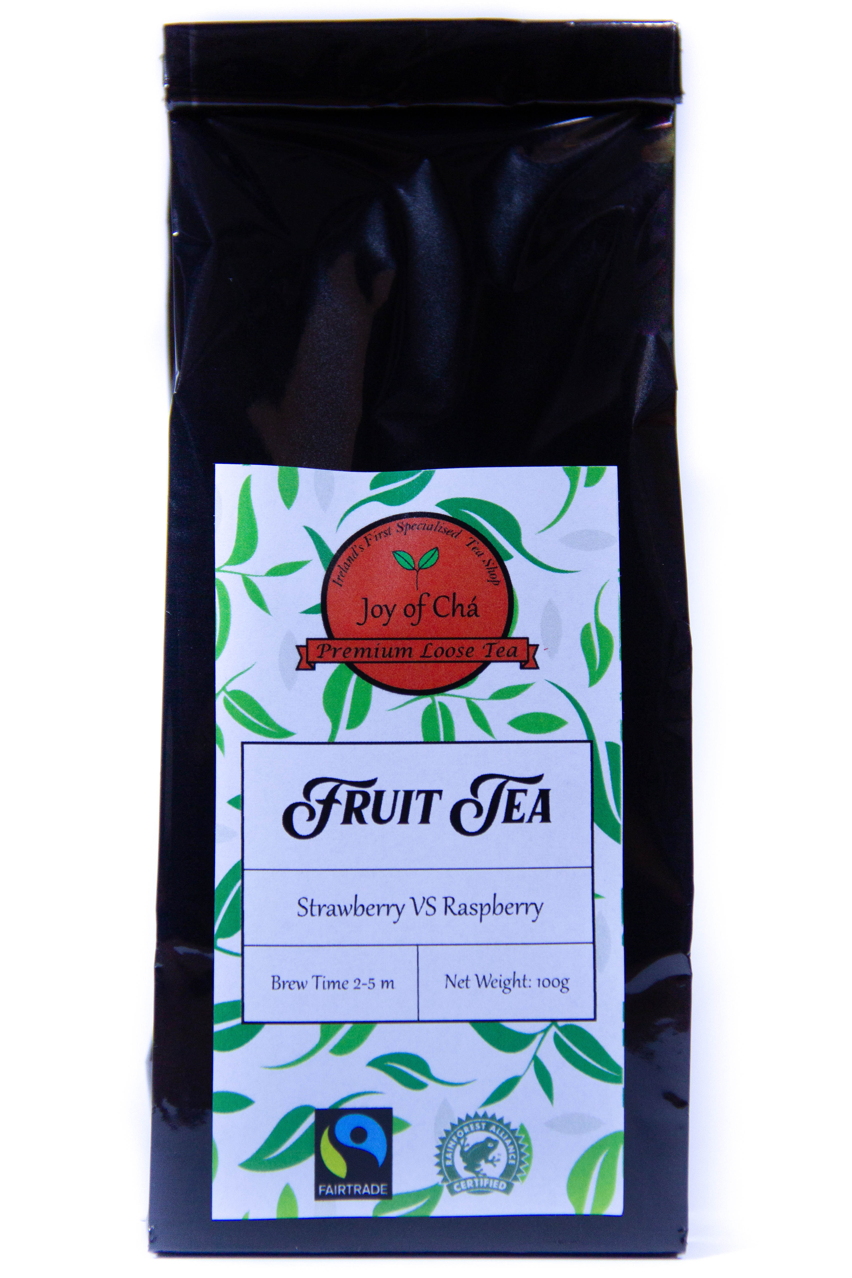 Strawberry VS Raspberry Fruit Tea
